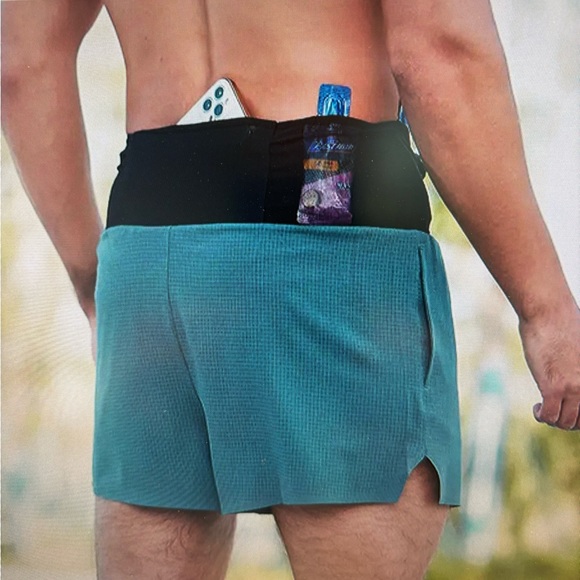 Mens Trail Running Short with pockets - Picture 6 of 8